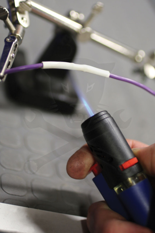 Forrasztópáka - gázpáka piezos + gázos zsugorcső melegítő 2 db-os készlet