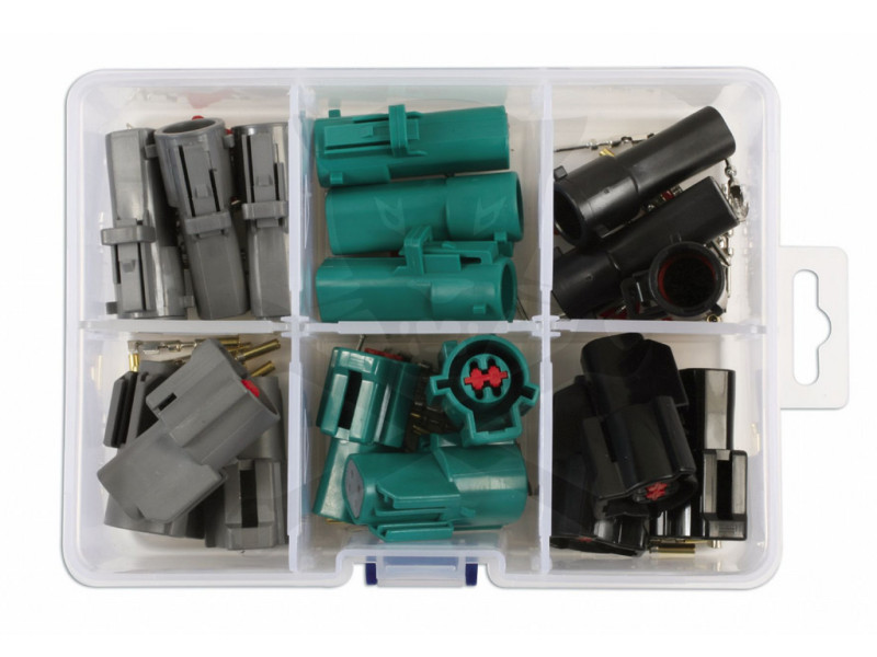 Csatlakozó készlet - Ford levegő szenzor csatlakozók 4 tűs- 18r.