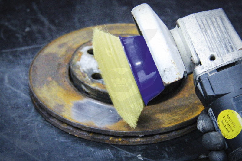 Drótcsiszoló fazékkefe 125 mm Acél  M14  x 2.0 menet - sarokcsiszolóhoz