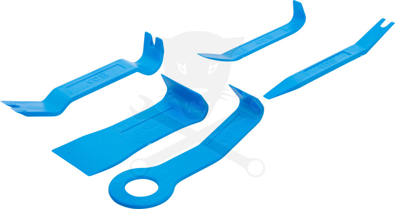 Patent kiszedő készlet  5 db-os műanyag - BGS