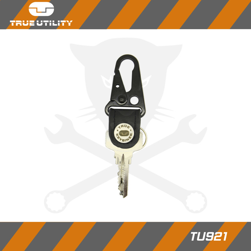 Multifunkciós szerszám, KEYSHACKLE+ 7in1 valódi bőr heveder - True