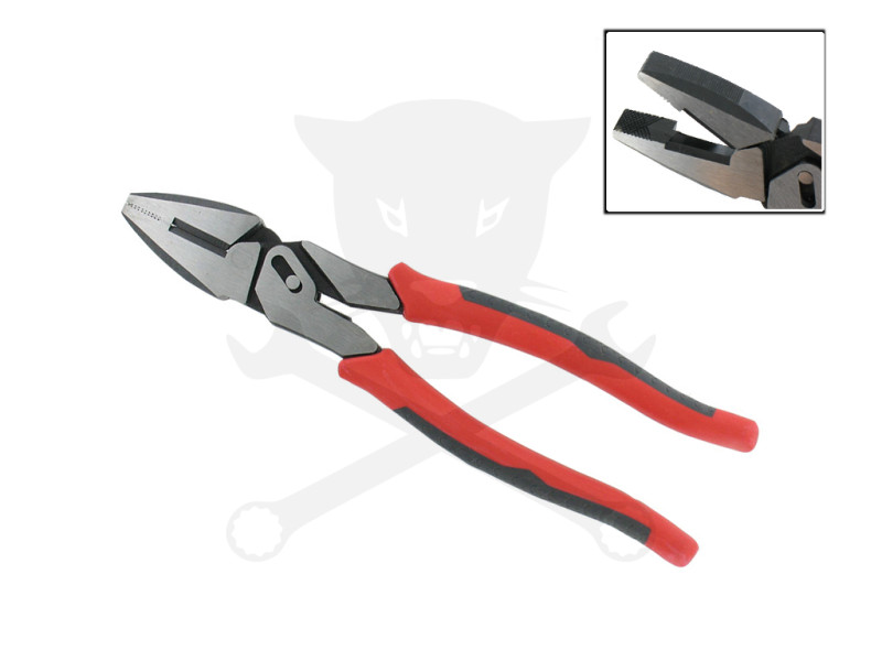 Fogó kombinált 230 mm áttételes, profi, 40% többlet erő - Hubi