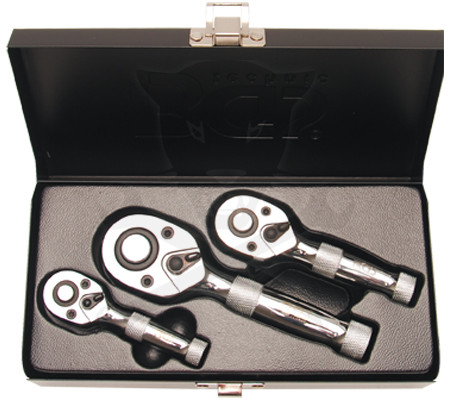 Crowa racsnis kulcs készlet MINI 3 db-os - BGS