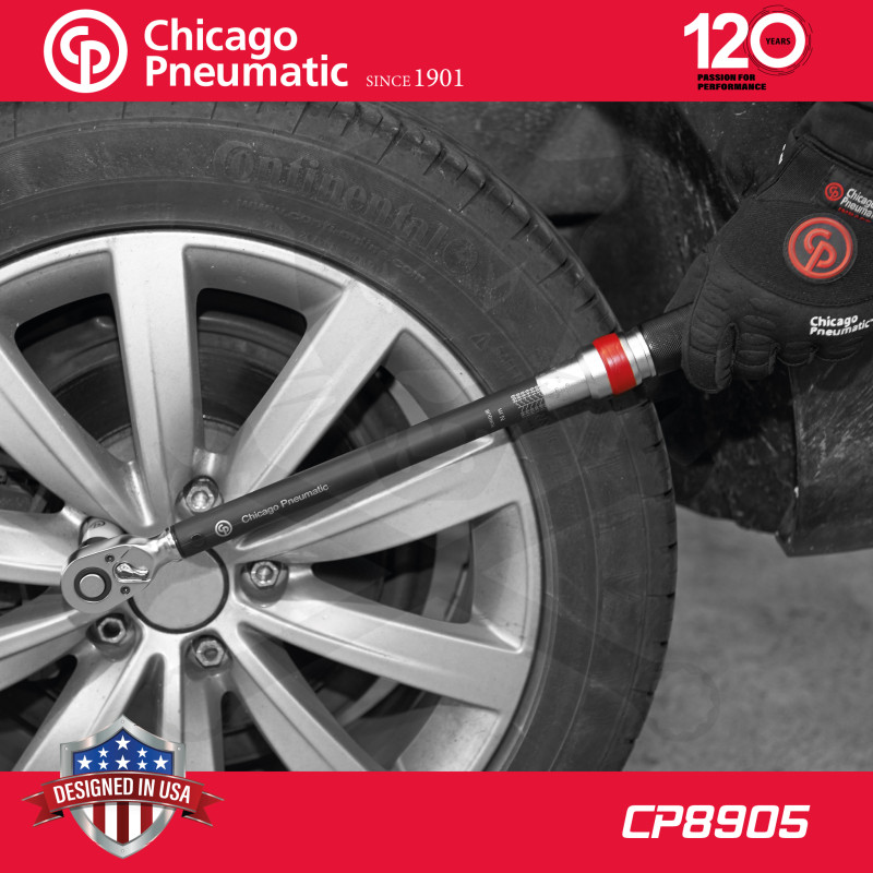 Nyomatékkulcs   5-25 Nm 1/4" - kalibrálva - Chicago (CP8905)