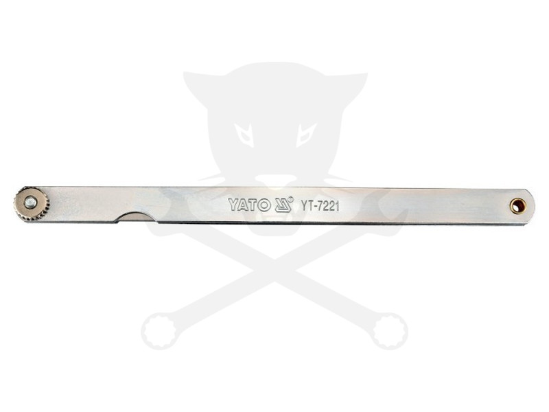 Hézagmérő készlet 17 lapos 0,02-1,0 mm - Yato