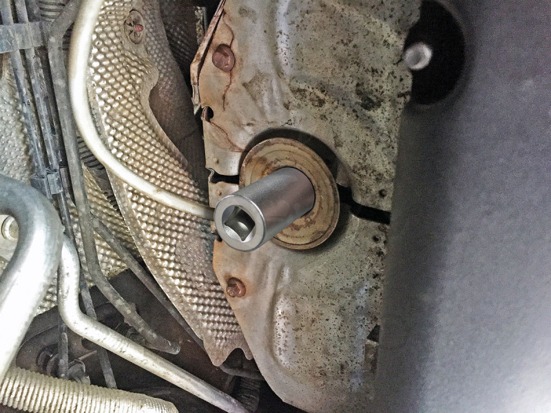 Lambdaszonda kiszerelő 22 mm egyenes 1/2" vékonyfalú - FORD Fiesta