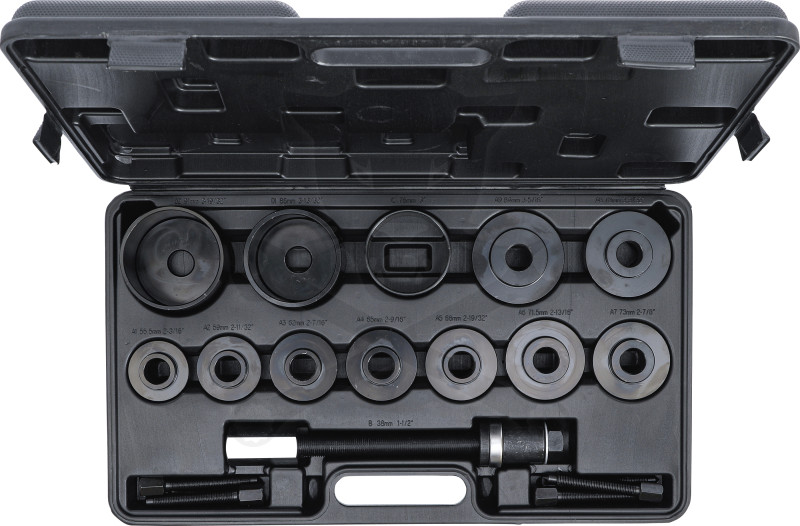 Kerékcsapágy szerelő készlet 21 db-os 55,5 - 84 mm -  BGS