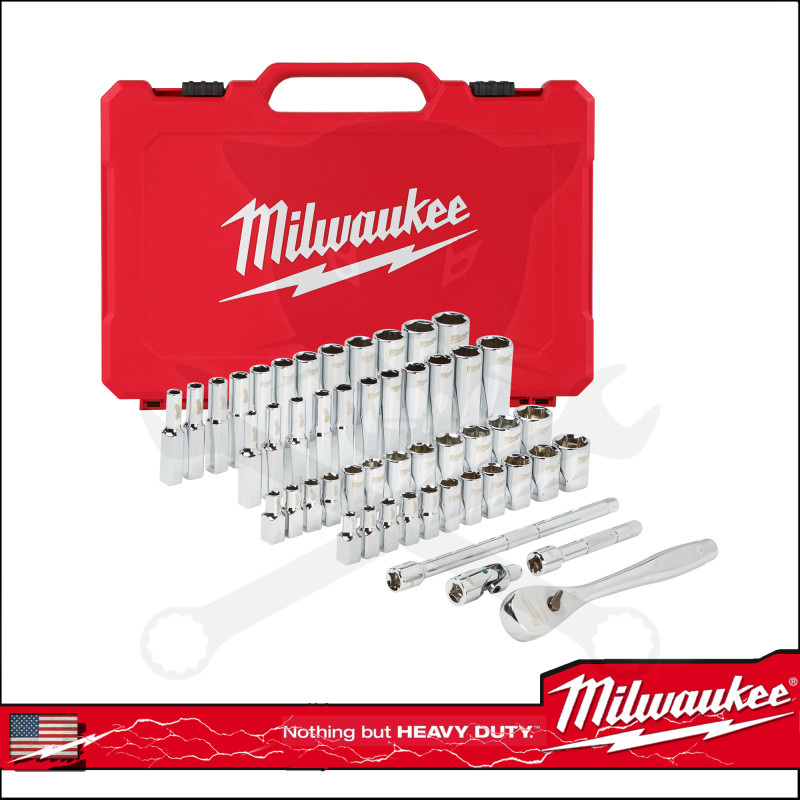 Dugókulcs készlet 1/4" 50 r. speciális FOUR-FLAT METR-COLOS - Milwau