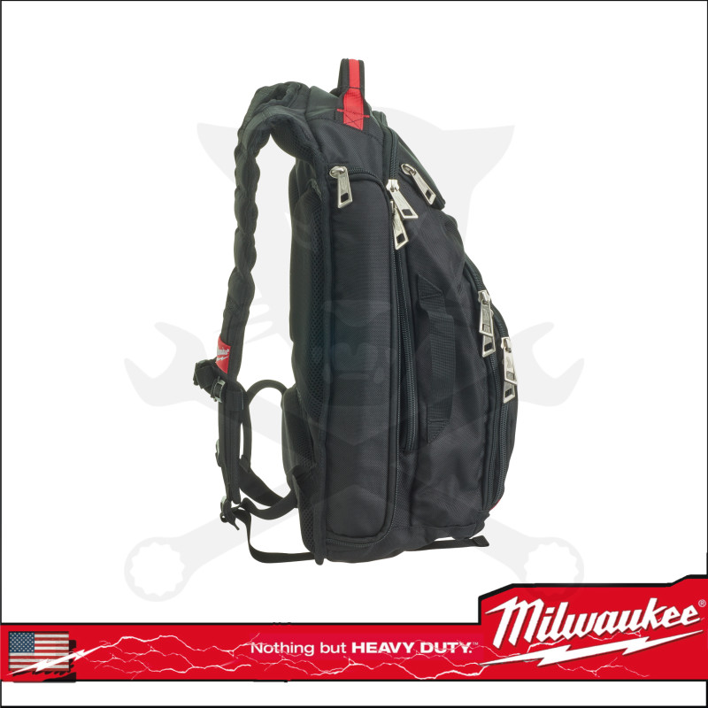 Szerszámos táska, hátizsák párnázott nagy tároló 18 zseb - Milwau