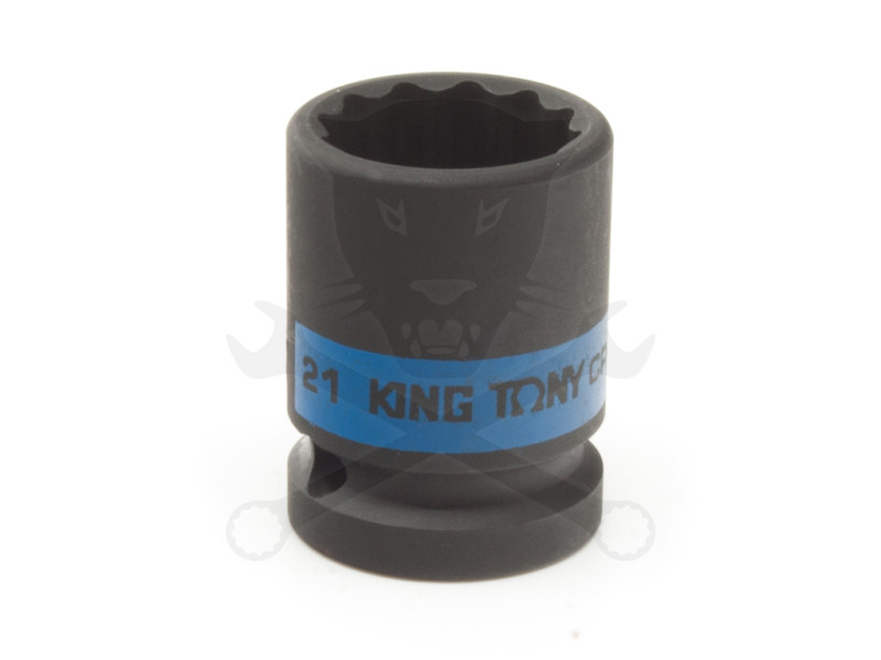 Légkulcsfej 1/2" 12 l.n. 21-es  KingTony