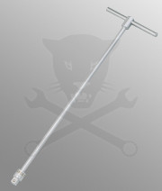 T-kulcs 1/2"-os gömb-csuklós 500 mm Genius