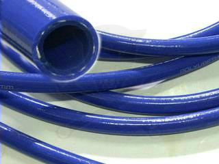 Levegőcső - levegőtömlő - PU - kék szövetbetétes 13/18 mm-es