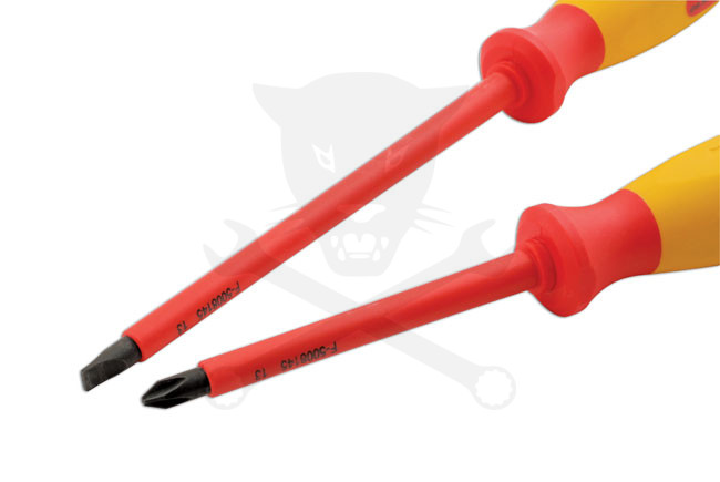 Csavarhúzó készlet szigetelt VDE 1000V - 7 db-os készlet Lapos + PH