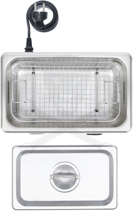 Ultrahangos tisztító berendezés 3,2 liter 120W + fűtés 100W - BGS