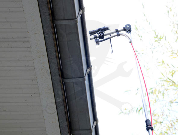 Csővizsgáló kamerához teleszkópos hosszabbító rúd 1,2 - 5 méteres