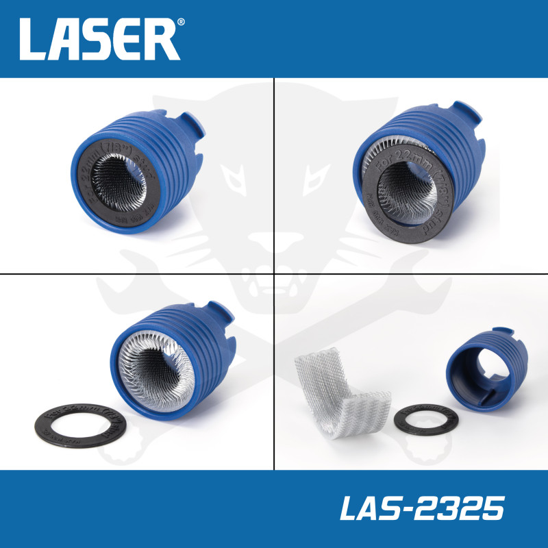 Kerékcsavar és tőcsavar menet-tisztító-hoz 5 db PÓT lamella klt: 22mm