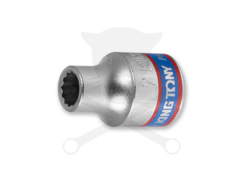 Dugókulcs - crowafej 3/8" 12 lap normál 07 mm