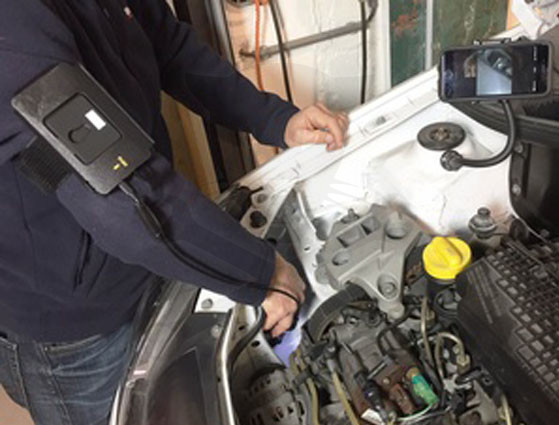 Videoszkóp - inspekciós kamera  5.5 mm FINGERSCOPE "UJJKAMERA" - Hubi