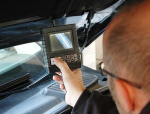 Videoszkóp - inspekciós kamera  4.5 mm-es flexibilis kamerafej - Hubi