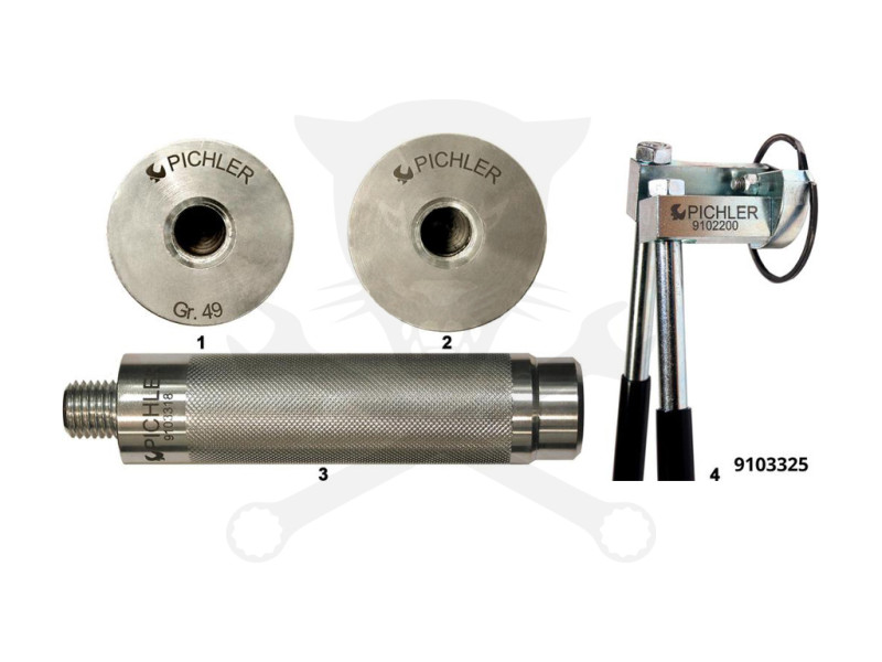 Pichler PSA fékdob hátsó kerékcsapágy seeger szerelő fogó készlet - A