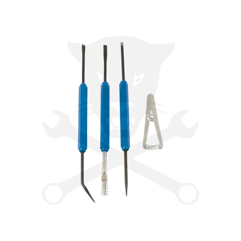 Forrasztáshoz kiegészítő csipesz és felszedő készlet - Laser