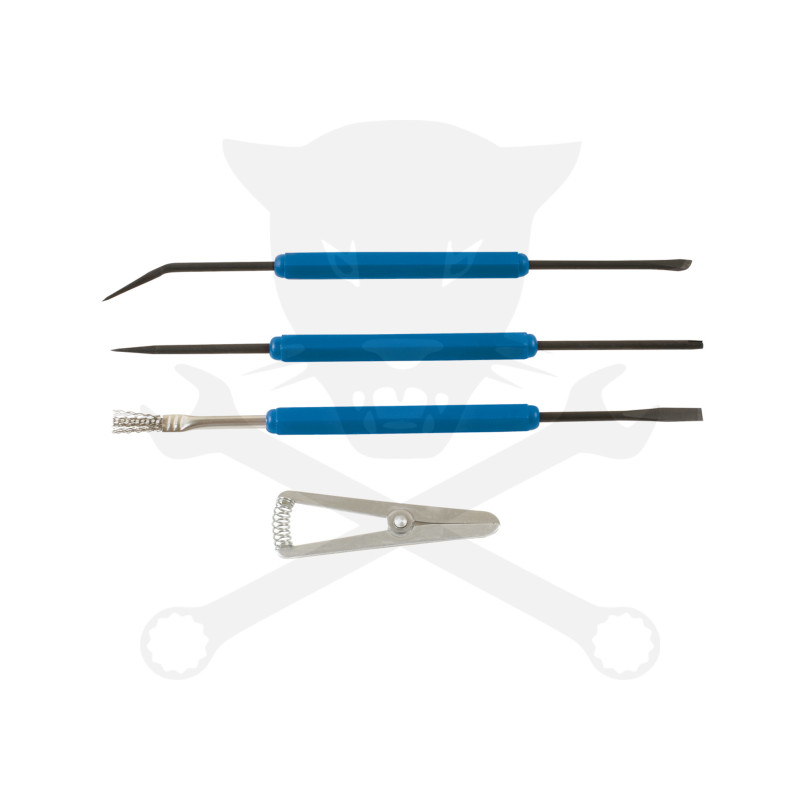 Forrasztáshoz kiegészítő csipesz és felszedő készlet - Laser