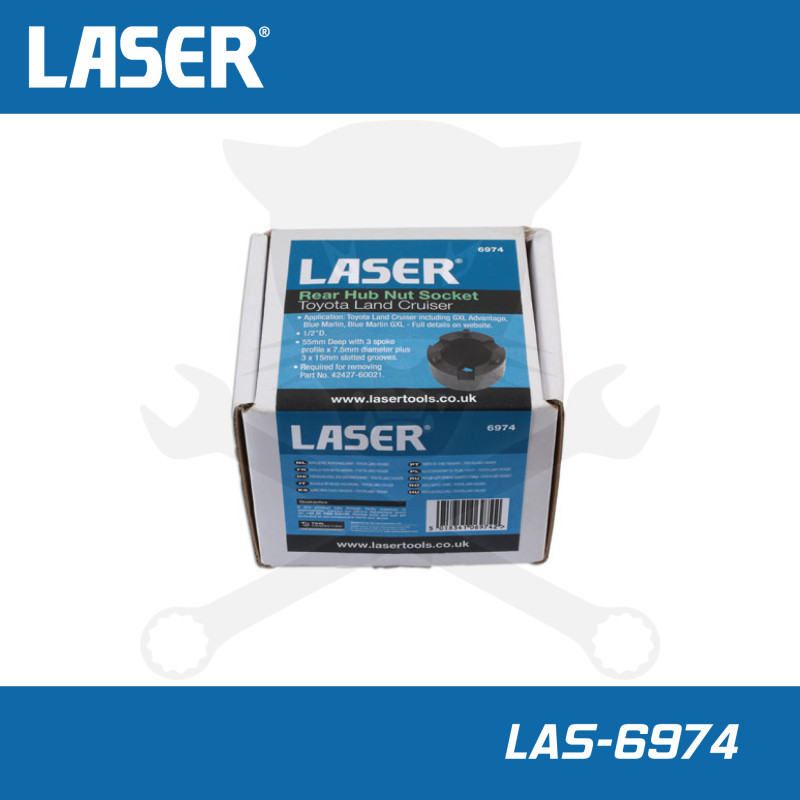 Körmöskulcs Toyota/Land Crusier hátsó kerékagyhoz