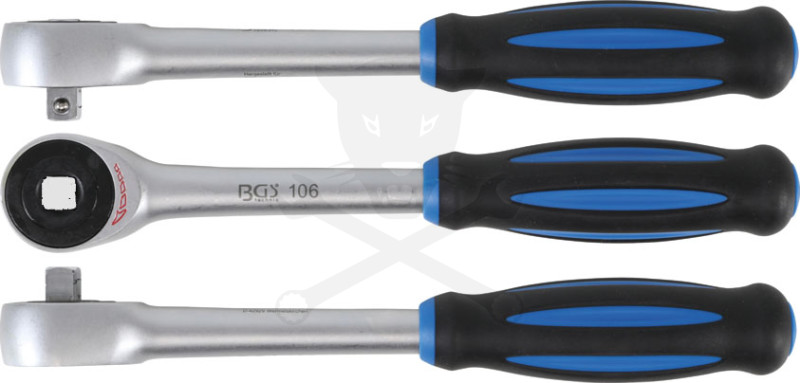 Crowa racsnis kulcs forgónyelű  3/8"