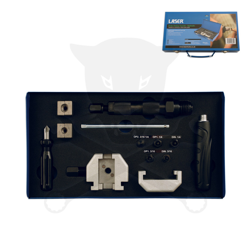 Fékcsőperemező készlet járművön is használható 4,75 + 1/4" Profi