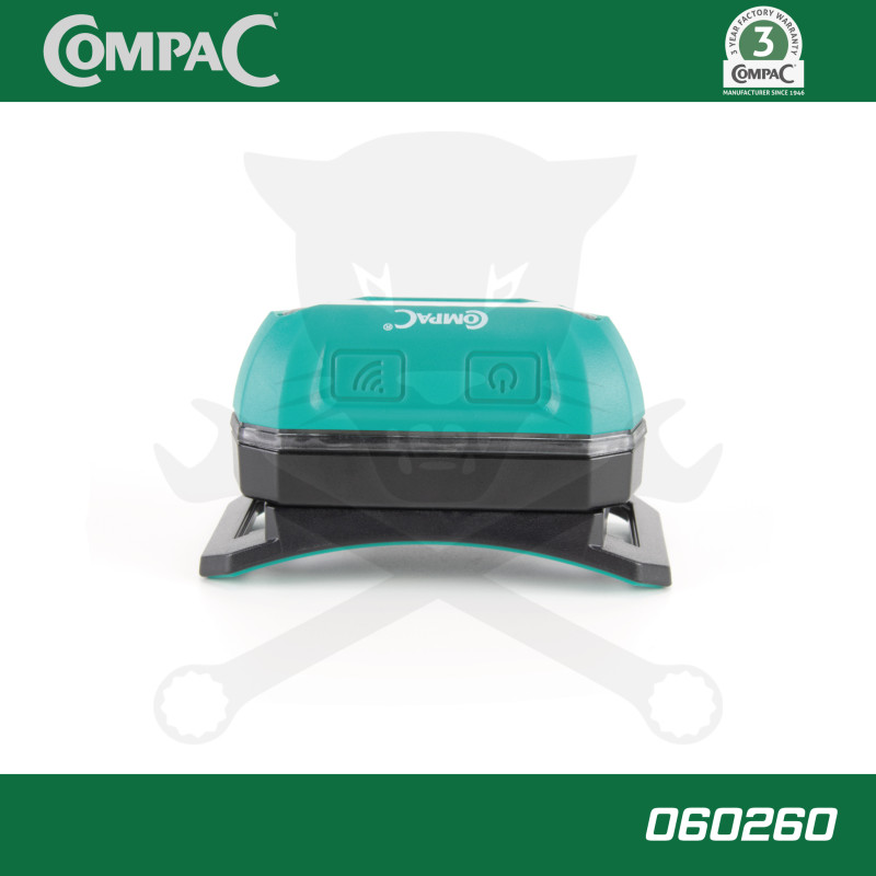 Szerelőlámpa - Krokodilhoz akkus USB okos LED lámpa+szenzor COMPAC CSL