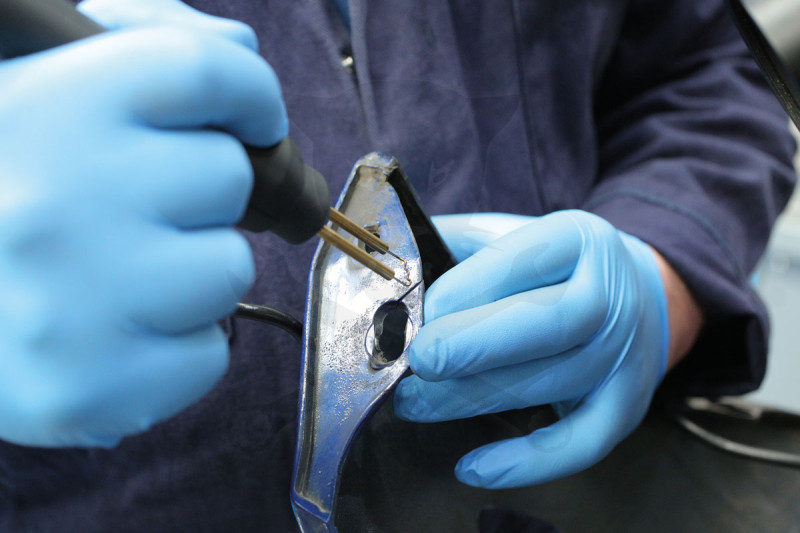 Műanyag elem tűzőgép 230 V-os hálózati kivitel EU aljzat