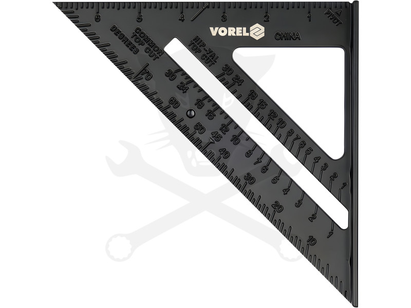 Derékszög talpas  250x180 mm Vorel