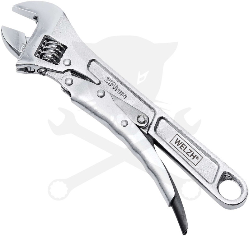 Állítható kulcs 0-30 mm - hossz 250 mm Patent fogó típusú markolattal