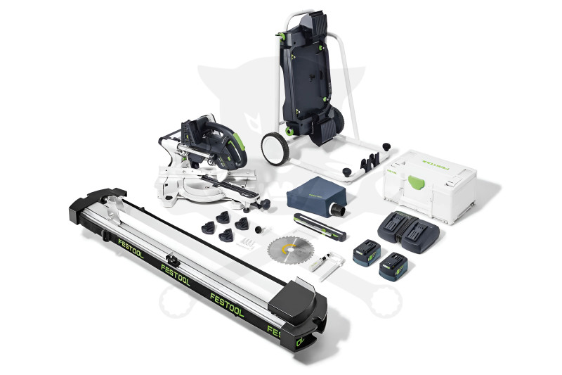 Gérvágó, akkus 18V 4db akkuval - KSC 60 EB 5,0 I-UG-Set - Festool