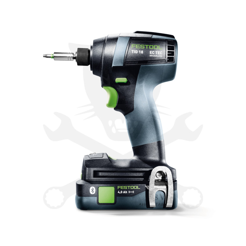 Ütvefúró-csavarbehajtó, akkus 18V 2db 4Ah TID 18 HPC 4,0 I-Plus -Festool