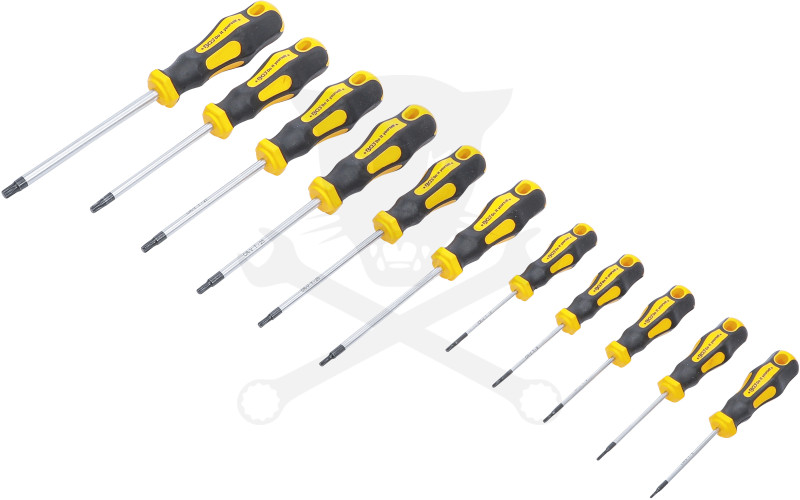 Csavarhúzó készlet Torx  9 db-os T6 - T40
