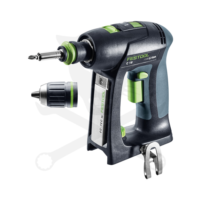 Fúró-csavarbehajtó, akkus - akku nélkül - C 18-Basic