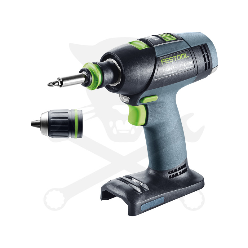 Fúró-csavarbehajtó, akkus 18V - akku nélkül - T 18+3-Basic