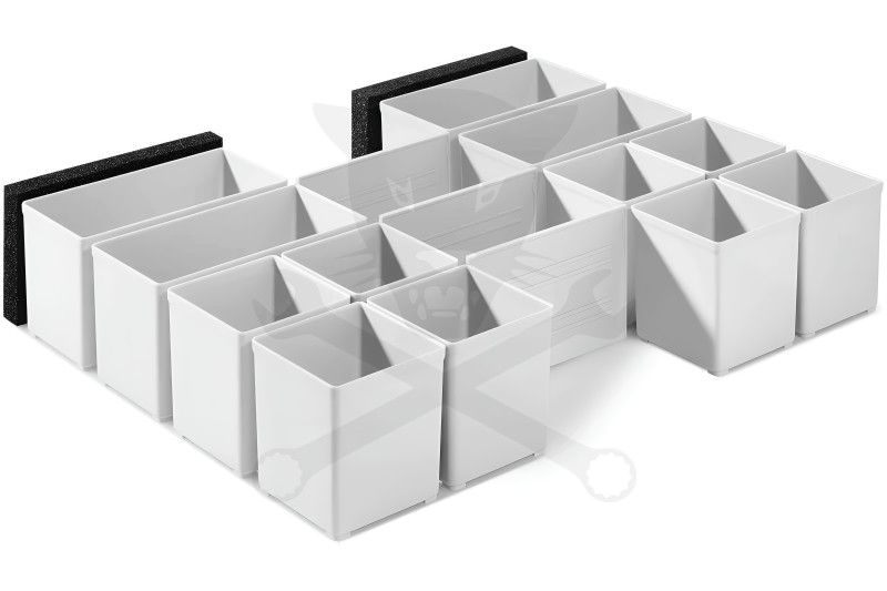 Systainer - Szerszámtartó üres koffer 3 fiókos SYS 4 TL-SORT-hoz betét