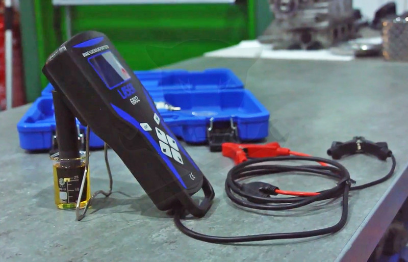 Fékolaj - fékfolyadék forráspont mérő műszer DOT3-4-Super4-5-5.1  MV23