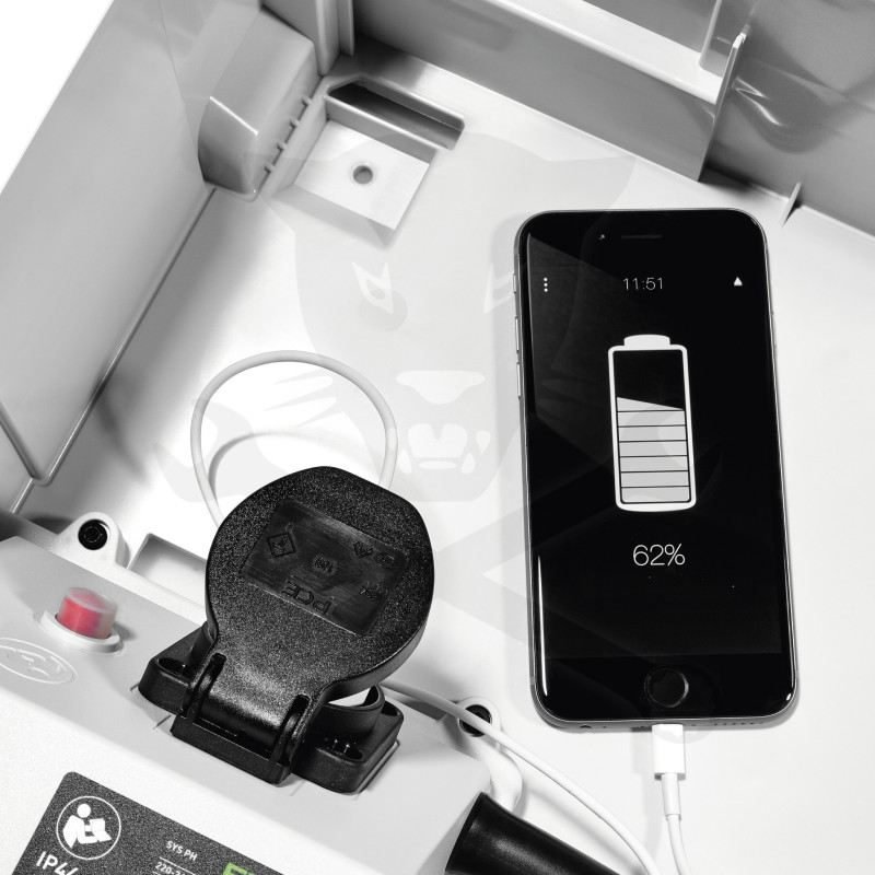 Kábeldob 10 m - IP44 SYS-PowerHub SYS-PH 2500W - Festool