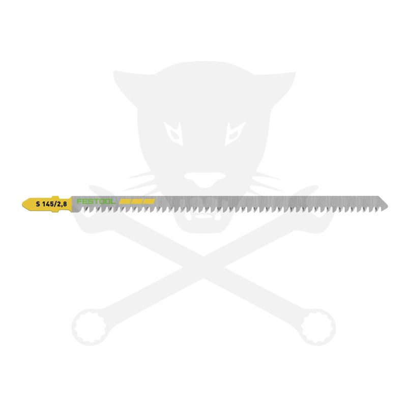 Fűrészlap dekopírfűrészhez, fára 145 mm S 145/2,8/5 - 5db - Festool