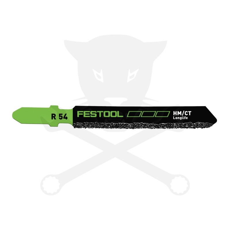 Fűrészlap dekopírfűrészhez, fémhez  54 mm R 54 G Riff - 5db - Festool