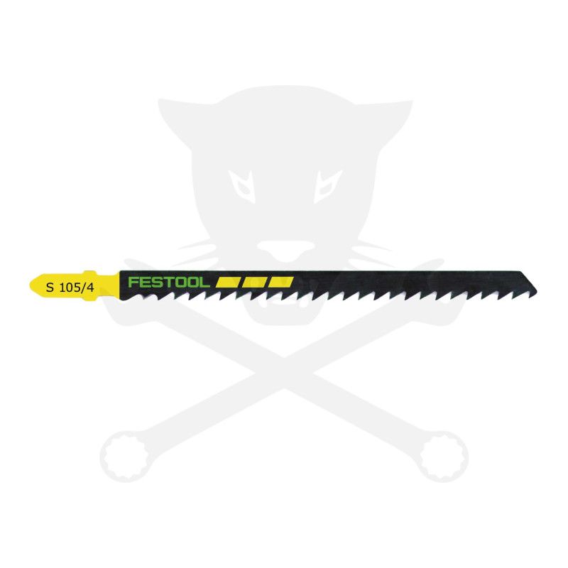 Fűrészlap dekopírfűrészhez, fára 105 mm S 105/4/5 - 5db - Festool