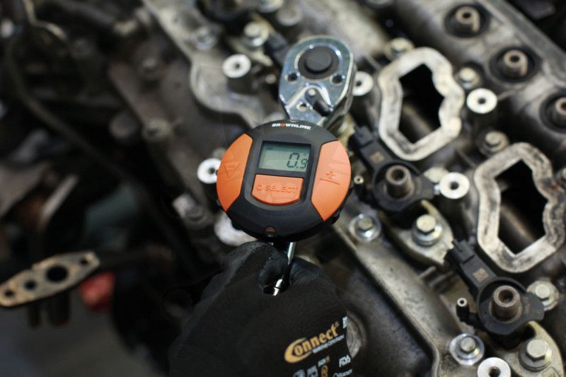 Digitális szögmérő nyomatékkulcshoz 0-360° - mágneses