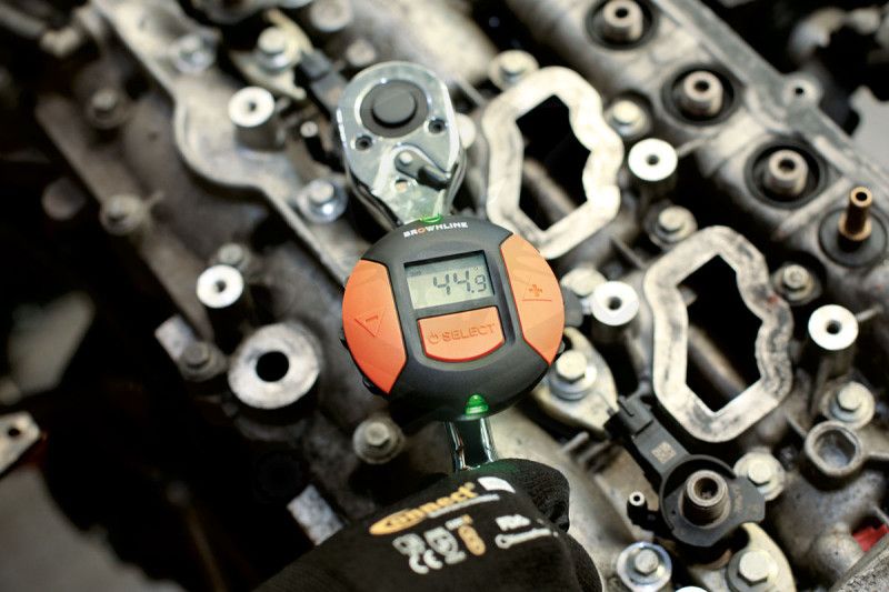 Digitális szögmérő nyomatékkulcshoz 0-360° - mágneses