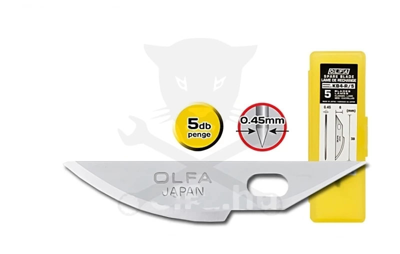 Penge OLFA dekor és hobby késhez 0.45 mm 5db-os - Olfa (KB4-R/5)