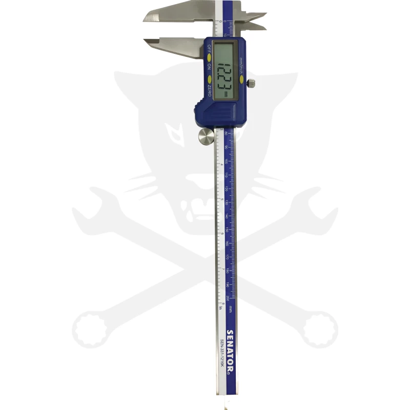 Tolómérő 200 mm - 0,1 mm digitális - Senator