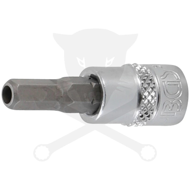 Rátűzőkulcs - crowa+bit 1/4" lyukas imbusz 5,5mm - BGS