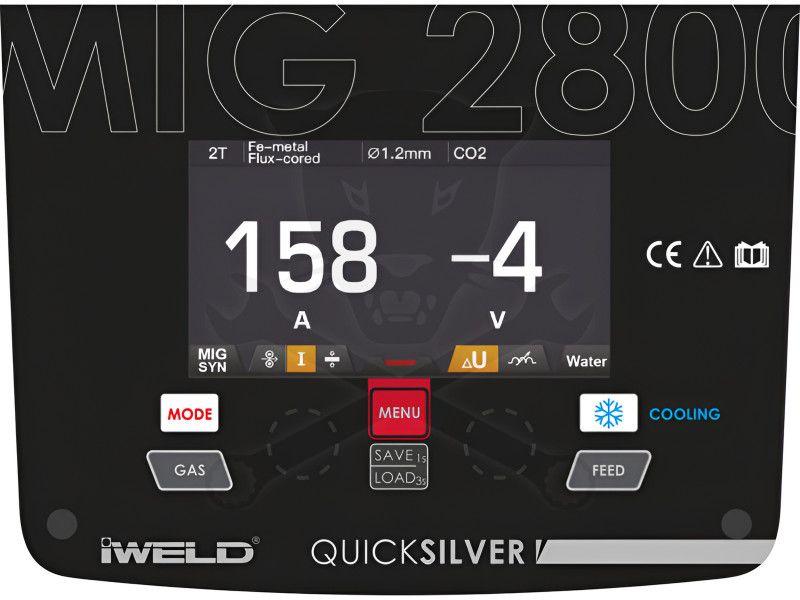 Hegesztő inverter Gorilla PocketMIG 2800 Double Pulse